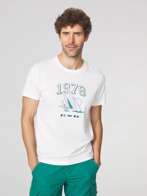 T-shirt Homme Blanc