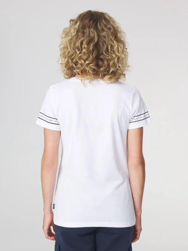 T-shirt Femme Jersey Blanc - Image 3