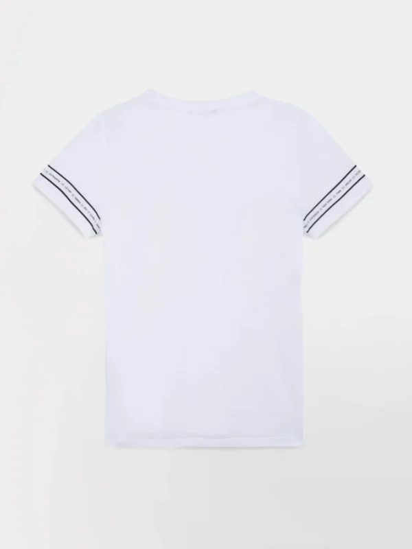 T-shirt Femme Jersey Blanc - Image 5