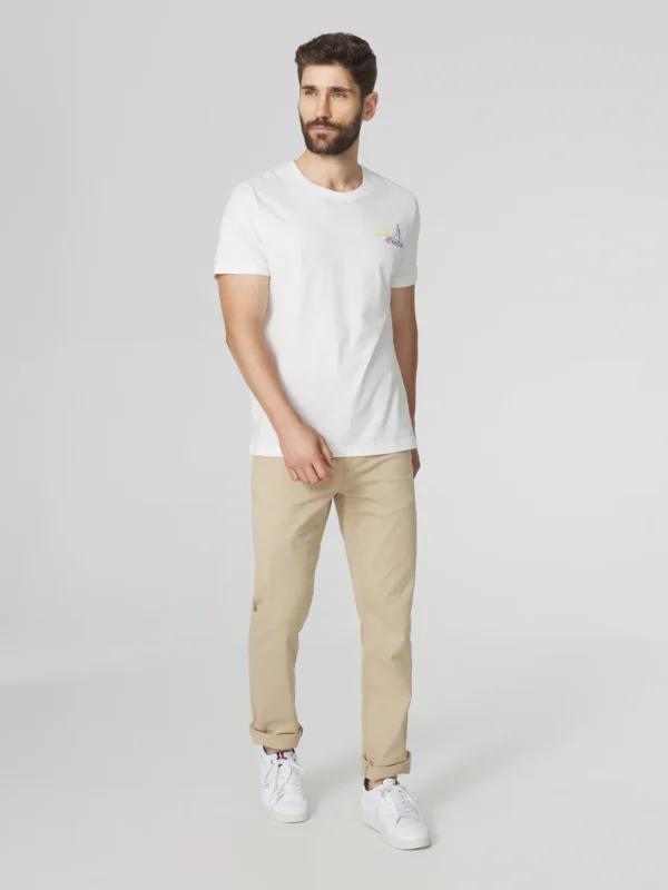Pantalon Chino Homme Beige